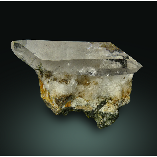 Quartz On Albite