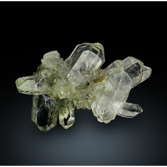 Quartz With Chlorite Inclusions