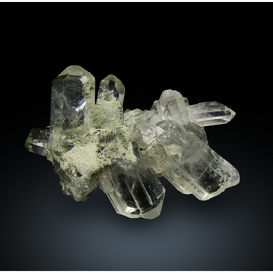 Quartz With Chlorite Inclusions