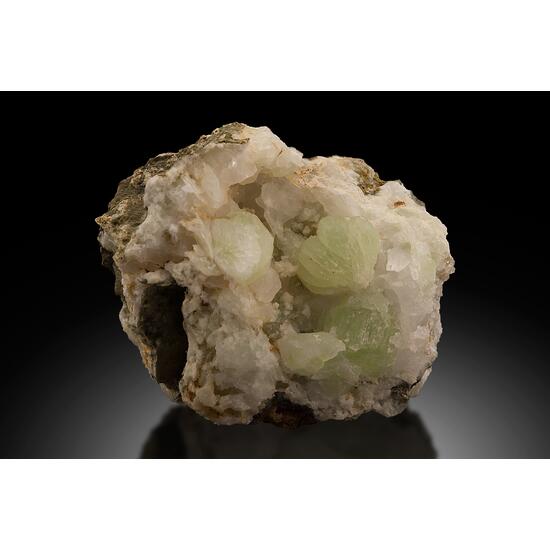 Prehnite On Calcite