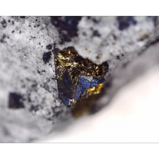 Cervantite & Chalcopyrite