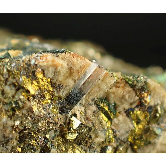 Tourmaline Var Dravite & Pyrite