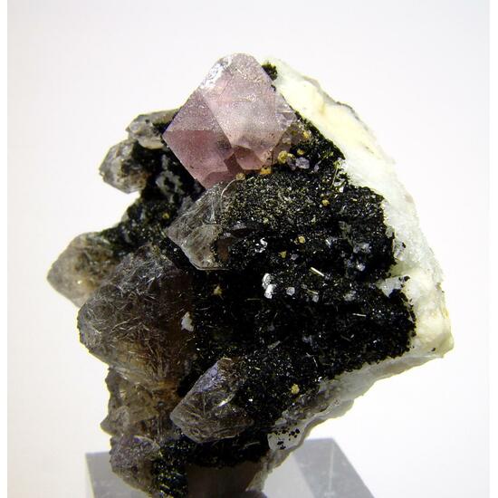 Fluorite On Quartz