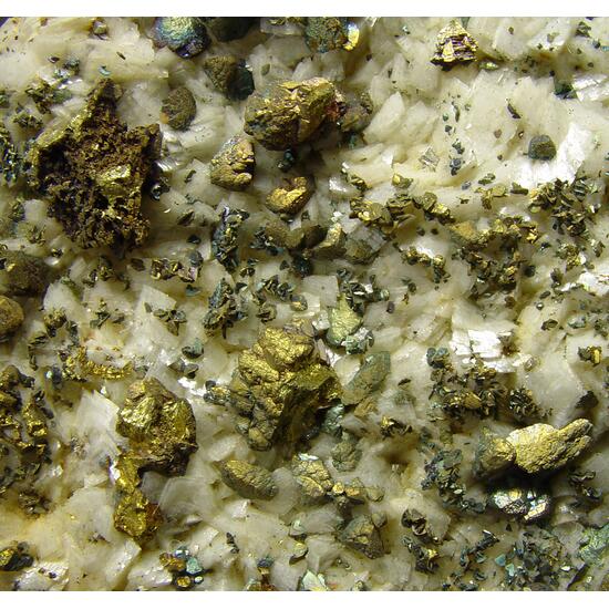 Chalcopyrite On Dolomite