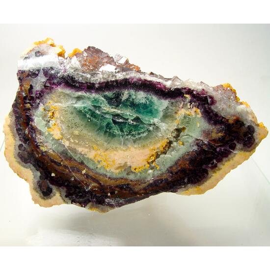 Dolomite On Fluorite