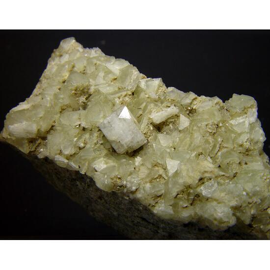 Heulandite-Ca On Fluorite