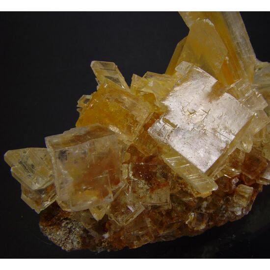 Gypsum On Halite