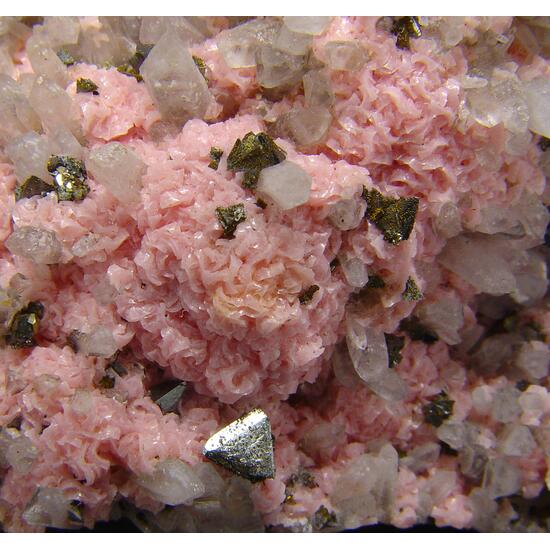 Rhodochrosite & Tetrahedrite