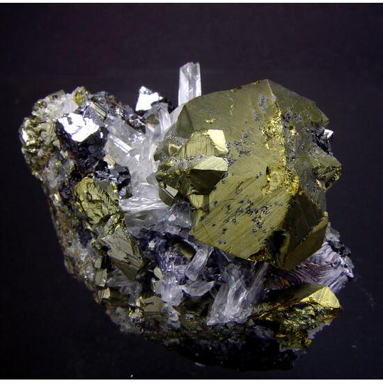 Chalcopyrite & Quartz