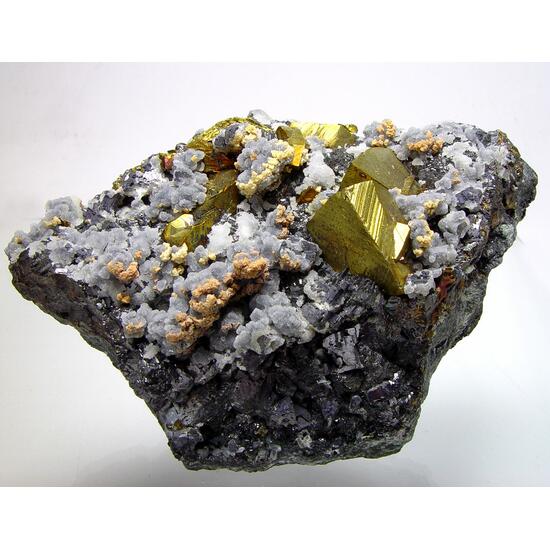 Chalcopyrite & Quartz