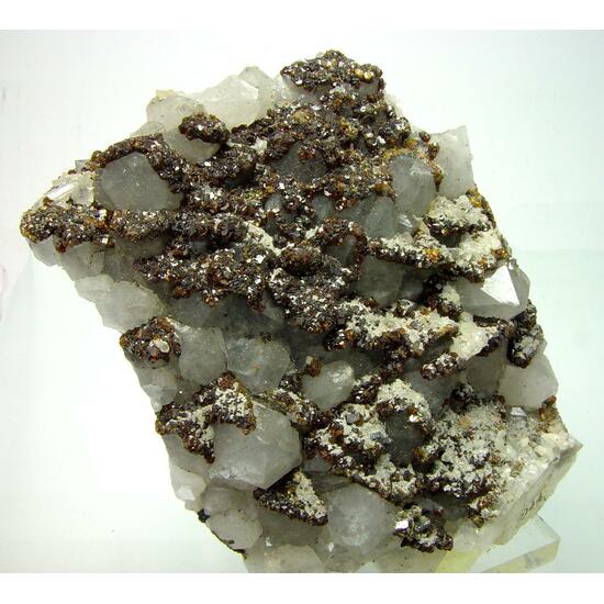 Sphalerite On Quartz