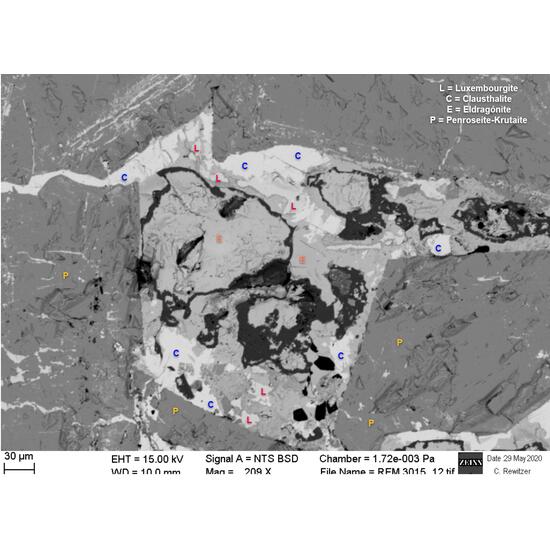 Luxembourgite Hansblockite & Selenium