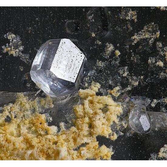 Phenakite On Quartz