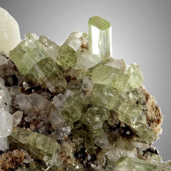 Apatite With Calcite