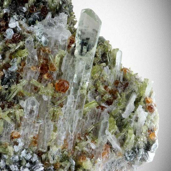 Diopside With Hessonite & Epidote