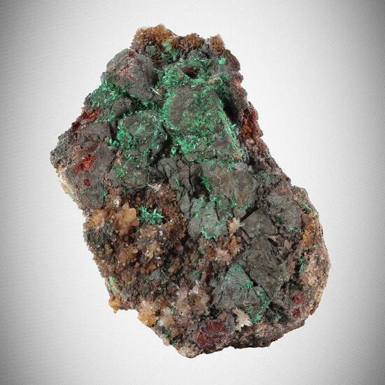 Brochantite With Goethite