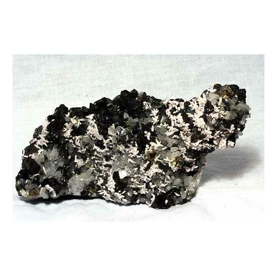 Manganoan Calcite Sphalerite & Bournonite