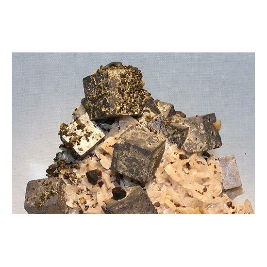 Galena Chalcopyrite & Dolomite