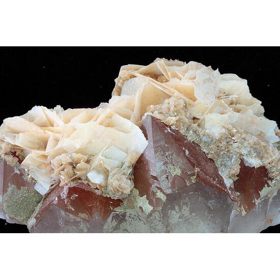 Calcite On Quartz