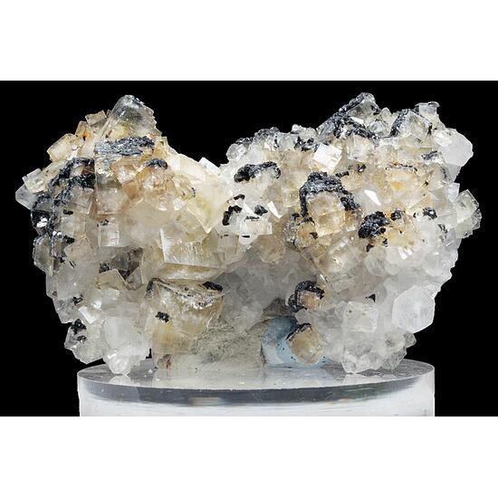 Fluorite & Goethite Psm Siderite