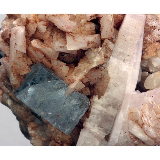 Fluorite On Dolomite