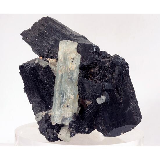 Aquamarine & Schorl