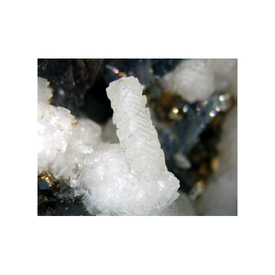 Tetrahedrite With Calcite