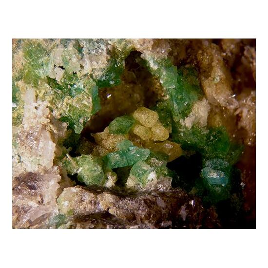 Changoite Kröhnkite & Caracolite