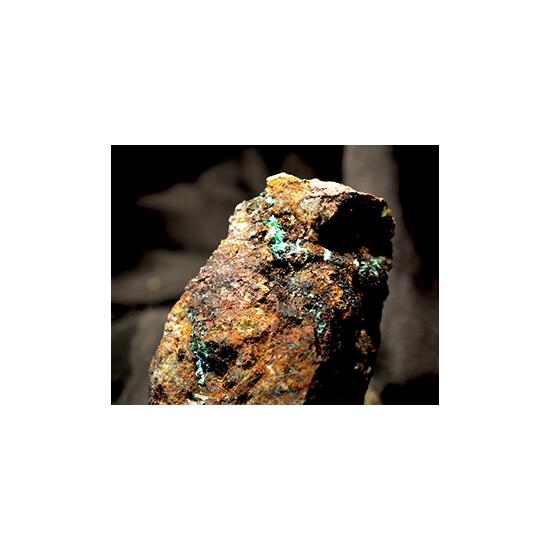 Molybdofornacite & Malachite