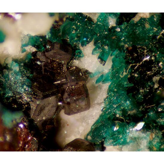 Cuprite & Brochantite