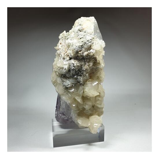 Sceptre Amethyst Quartz & Calcite
