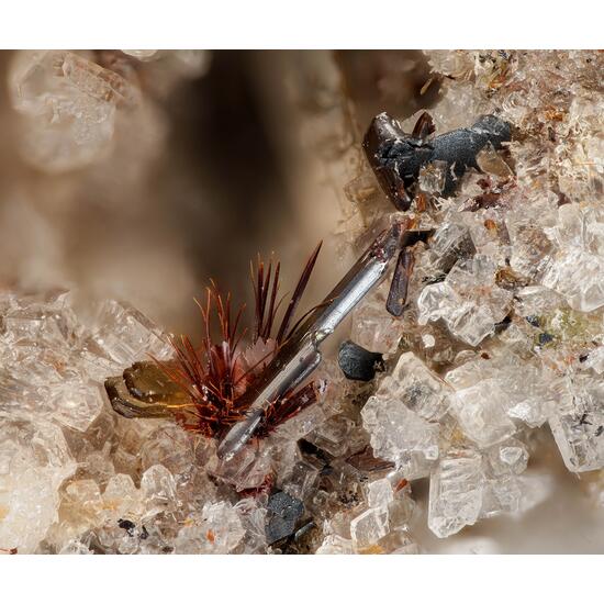 Warwickite Enstatite Hematite & Pseudobrookite