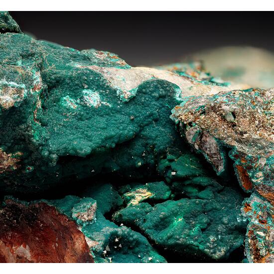 Pseudomalachite & Libethenite