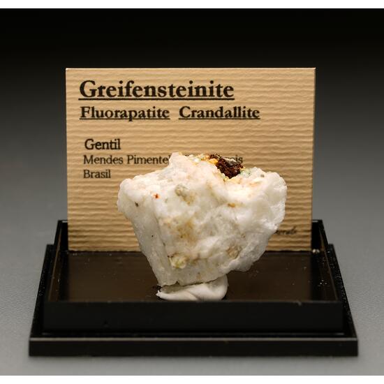 Greifensteinite Fluorapatite Crandallite & Eosphorite