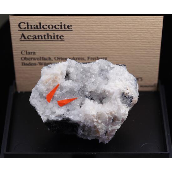 Acanthite & Chalcocite