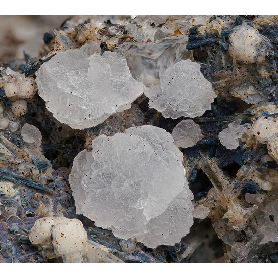 Gismondine-Ca Chabazite-Ca & Analcime