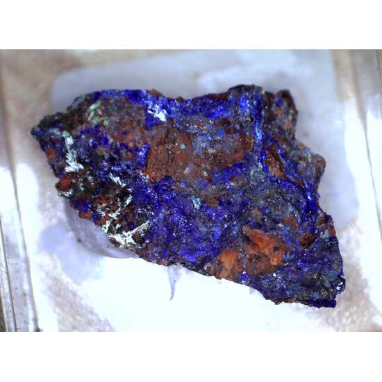 Azurite & Olivenite