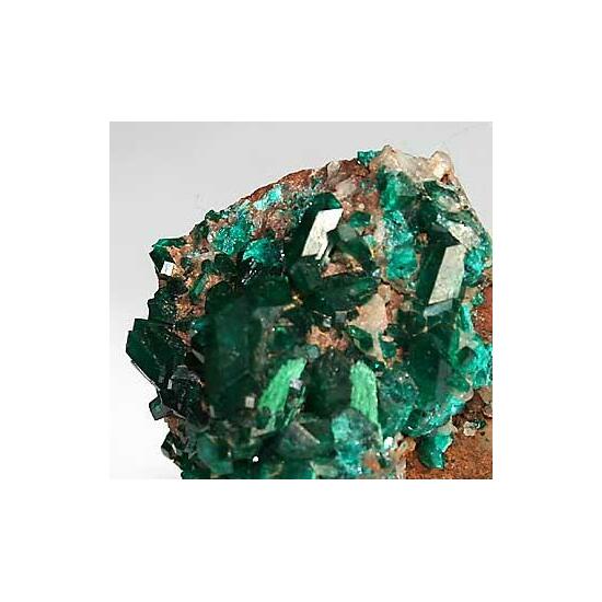 Dioptase & Malachite