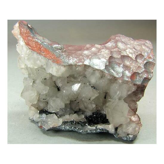 Quartz & Hematite With Specularite