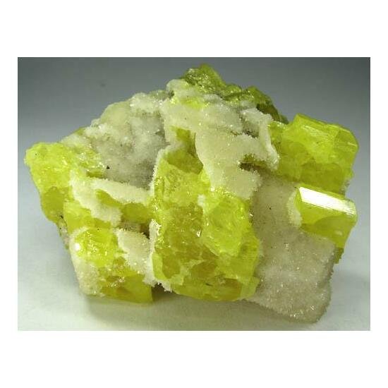 Calcite & Native Sulphur