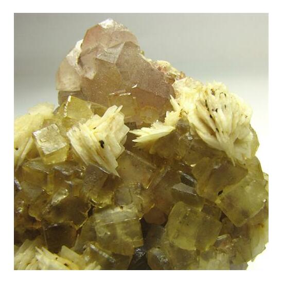 Fluorite Baryte & Quartz