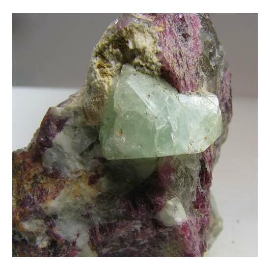 Rhodizite & Tourmaline