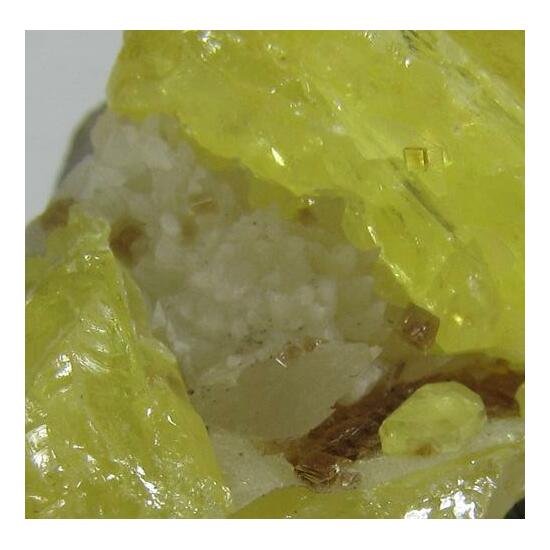 Melanophlogite & Native Sulphur