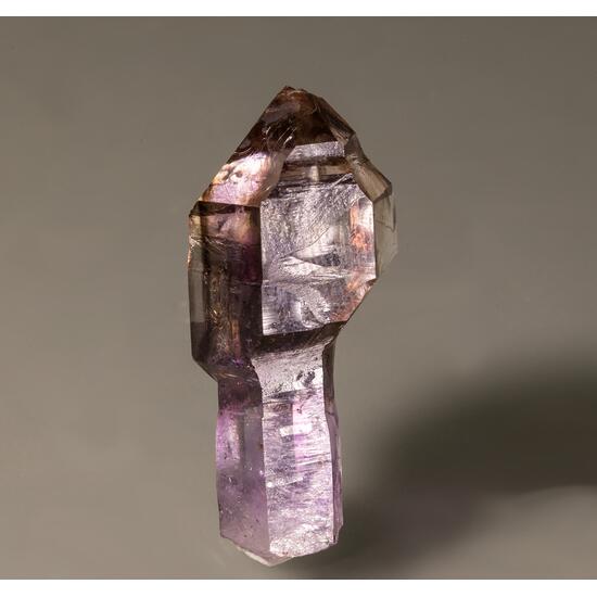 Amethyst & Smoky Quartz Var Sceptre