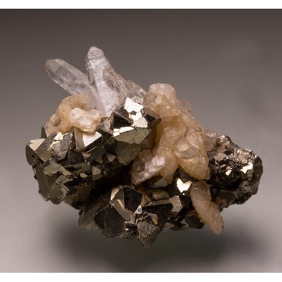 Pyrite Siderite & Quartz