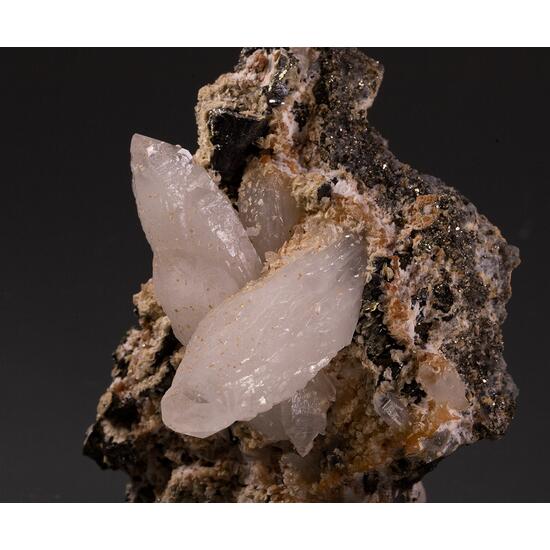 Quartz Sphalerite & Siderite