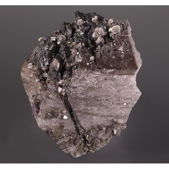 Scheelite Fluorite Ferberite & Quartz