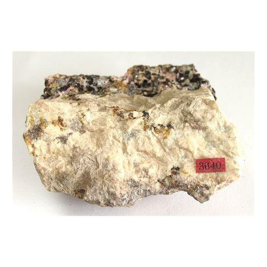 Axinite With Biotite Var Manganophyllite & Rhodonite