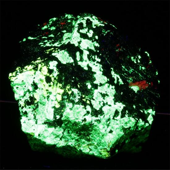 Esperite With Willemite & Calcite