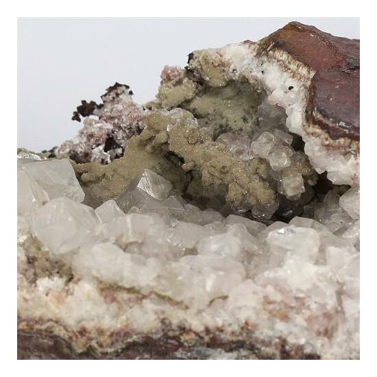 Calcite With Native Copper